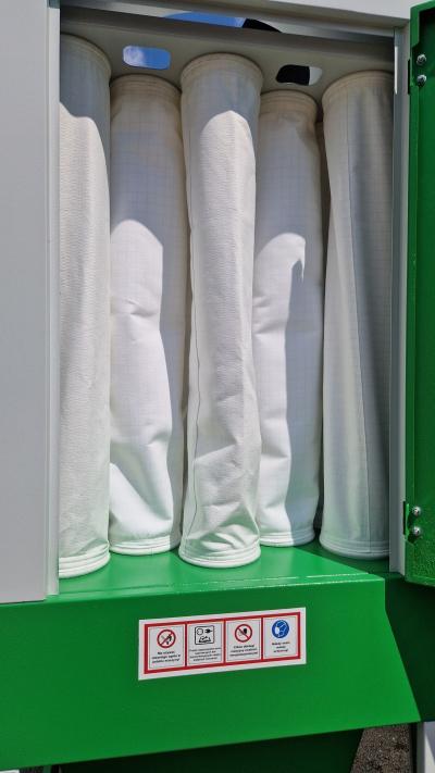 Odciag do trocin HOLZING RLA 300 VIBER POWER 8900M3 z falownikiem