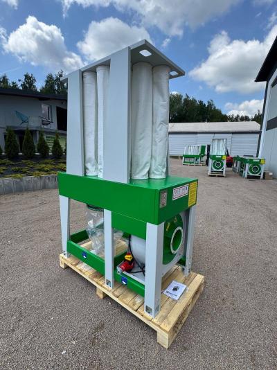 Odciag do trocin HOLZING RLA S125 4500m3/h,wyciag 1 workowy