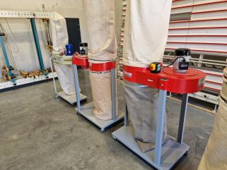 odciągi do trocin , 1 lub 2 lub 3-4 workowe,turbiny inne.