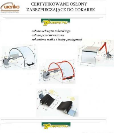 Osłona BHP na śrubę i wałek *** FIRMA WERIKO