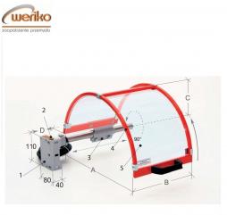 Osłona do tokarki TUR 50, osłona tokarki TUR-630, Osłona TUR