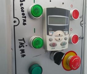 Pestażarka szczotkarka szlifierka 3/400