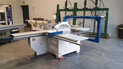 Piła Formatowa REMA DMMS-40/340, formatówka, piła z podcinakiem