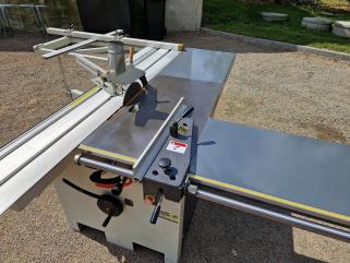 Piła Formatowa Robland E300 z podcinakiem, formatówka mała