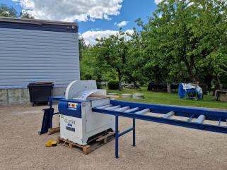 Piła Poprzeczna REMA DMDK-50B, piła do drewna, pilarka tarczowa, piła