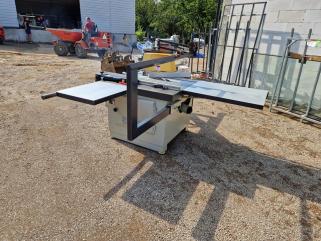 Piła tarczowa GOMAD PS 400 z wózkiem, piła formatowa, piła do drewna,pilark