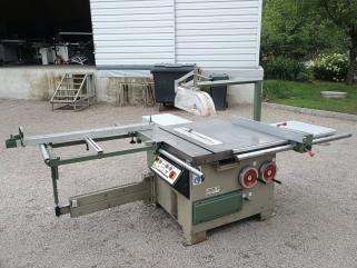 Piła tarczowa REMA z wózkiem, piła z podcinakiem