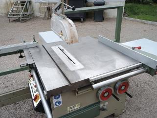 Piła tarczowa REMA z wózkiem, piła z podcinakiem