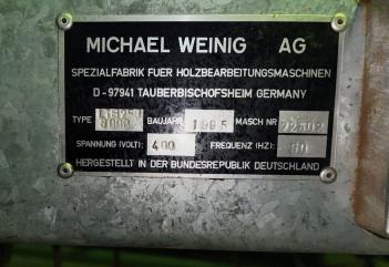 Podajnik WEINIG LTB 250/3000