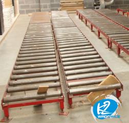 Podajniki rolkowe szer. 600 mm na metry bieżące