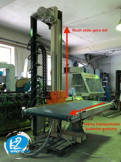 Podnośnik automatyczny z przesuwem poziomym   SPEHOMA 