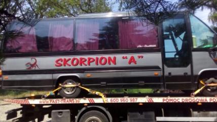 Poznań - Holowanie TIR Poznań