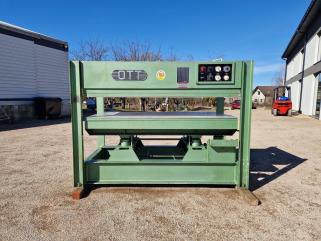 Prasa półkowa OTT 225x120, prasa do forniru, grzana elektrycznie