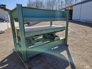 Prasa półkowa OTT 225x120, prasa do forniru, grzana elektrycznie