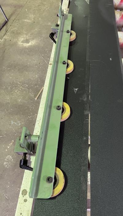 Prowadnice rolkowe 60 cm , dociski do strugarek itp