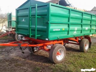 Przyczepa wywrotka D-35 z papierami + plandeka i espandor