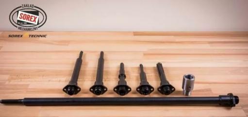 Przyrząd do kielichowania rur mufownica Sorex-Technic