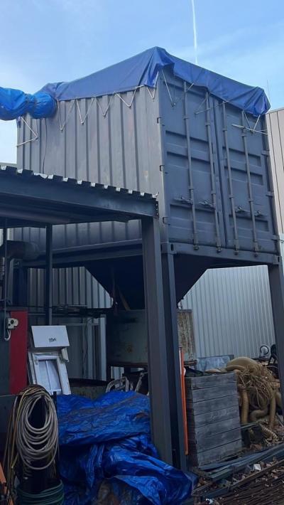 Silos do stolarni z wentylatorem