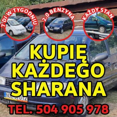 Skup VW Sharan, Kupię Każdego Sharana 2.0 Benzyna