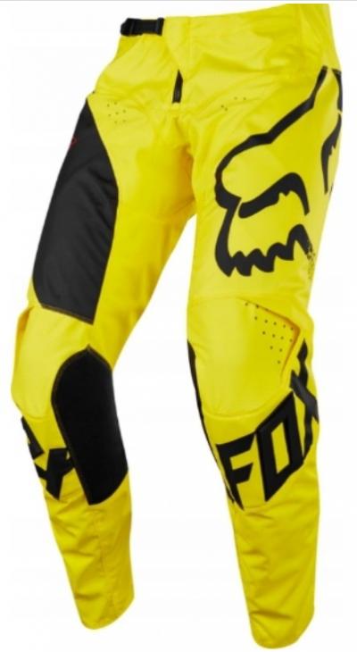 SPODNIE FOX 180 MASTAR YELLOW (36)