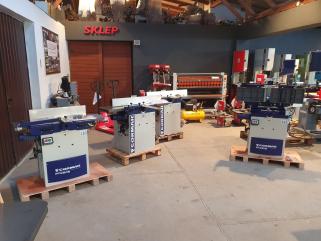 Strugarko-grubościówka CORMAK PT310QS z wałem spiralnym