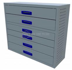 Szafka warsztatowa 6 szuflad do busa 1m