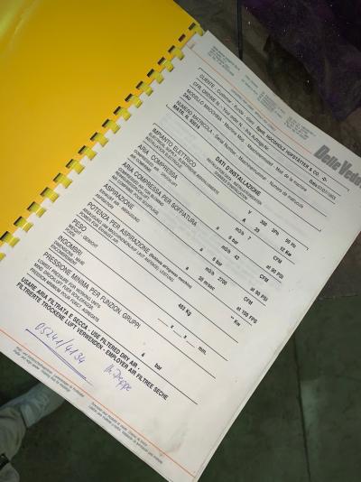 Szlifierka 3 agr.  do listew profilowych  Delle Vedove