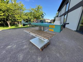 Szlifierka długotaśmowa MABO 200cm, szlifierka taśmowa, czyszczarka.MAŁA ZG