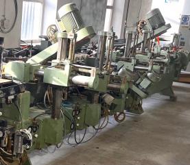 Szlifierka do listew profilowych itp STEMAS z powrotem materiału