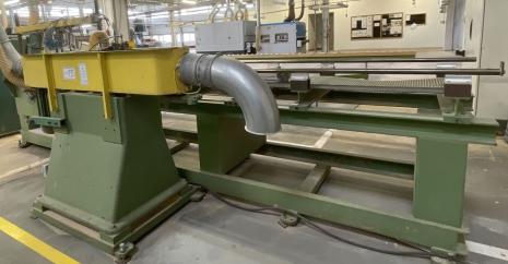 Szlifierka krawędziowa WILMSMEIER z powrotem materiału