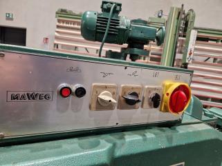 Szlifierka przelotowa dwustronna MAWEG, Szlifierka 2-stronna góra-dół, Szli