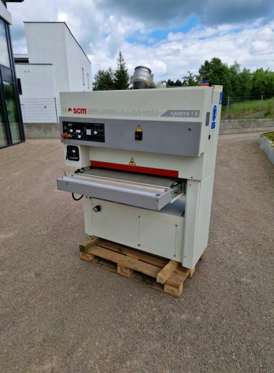 Szlifierka szerokotaśmowa SCM SANDYA 1S, szlifierka walcowa, bębnowa,taśmow