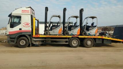 Transport koparek Poznan