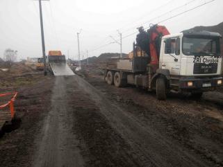 Transport maszyn budowlanych rolniczych przemysłowych koparek Poznań 