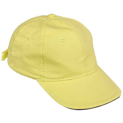 TULLE czapka z daszkiem (kolor żółty-czarny) Cerva