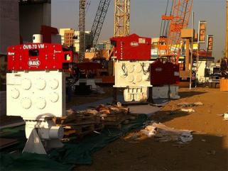 Wibromłot OVR 80VM na koparkę