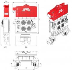 Wibromłot SVR 16 VM do pracy na dźwigu