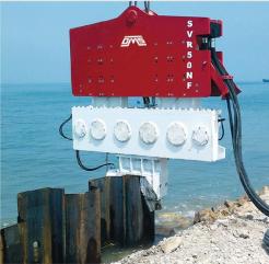 Wibromłot SVR 50 NF do pracy na dźwigu