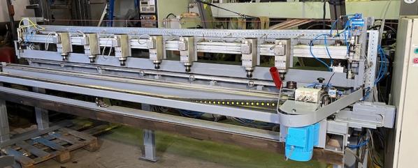 Wiertarka wielowrzecionowa uniwersum + szlifierka do kantów 