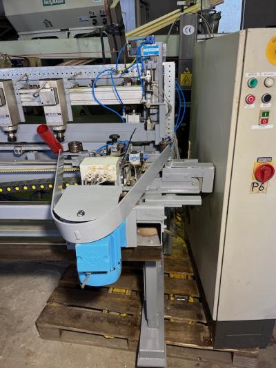 Wiertarka wielowrzecionowa uniwersum + szlifierka do kantów 