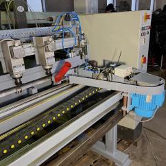 Wiertarka wielowrzecionowa uniwersum + szlifierka do kantów 