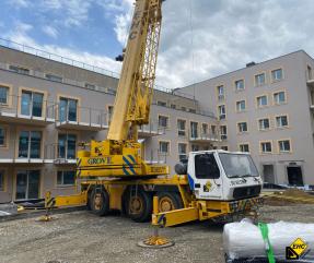 Wynajem dźwigów do 50t i podnośników koszowych do 70m