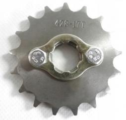 Zębatka napędu przód MRF/Pitbike 17T (428)