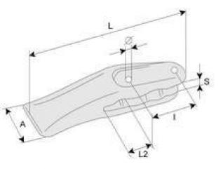 ZĘBY do łyżek do koparko ładowarek 27 zł