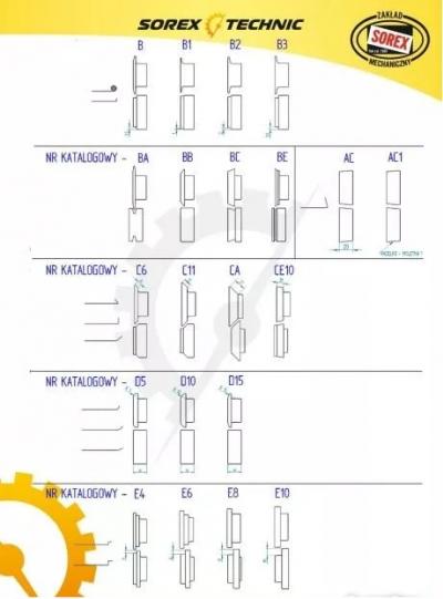 Żłobiarka rowkarka CWM - 50.200 elektric 0.7 kW Sorex-Technic